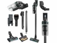 Samsung VS20C852CTN 2-in-1 stick vacuum Baterie Suchý Bezsáčkové 580 W Černá, Chrom, Zelená, Dřevo
