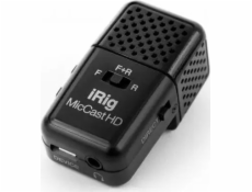 IK Multimedia iRig Mic Cast HD - Oboustranný digitální mikrofon USB s vestavěným předzesilovačem
