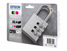Epson 35XL Multipack - 4-balení - XL - černá, žlutá, azurová, purpurová - originální - blistr s RF / akustickým alarmem - inkoustová cartridge - pro WorkForce Pro WF-4720, WF-4720DWF, WF-4725DWF, WF-4