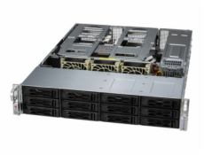 Supermicro CloudDC A+ 2015CS-TNR - Server - instalovatelný do racku 2U - 1-směrný - 1 x řada EPYC 9004 9124 / a? 3.7 GHz - RAM 32 GB - SATA - vyměnitelný za chodu 2.5 , 3.5  zásuvka(y) - SSD 400 GB - 