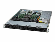 Supermicro UP SuperServer 111C-NR - Server - instalovatelný do racku 1U - 1-směrný - 1 x Xeon Silver 4509Y / a? 4.1 GHz - RAM 16 GB - SATA/SAS - vyměnitelný za chodu 2.5  zásuvka(y) - SSD 400 GB - NVM