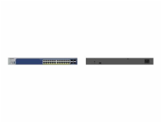 NETGEAR Smart GS728TXUP - V3 - přepínač - L3 Lite - inteligentní - 24 x 10/100/1000 (PoE++) + 4 x 10 Gigabit SFP+ - desktop, Lze montovat do rozvaděče - PoE++