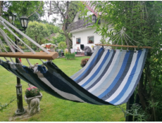 Greenmill HOUPACÍ SÍŤ S PŘÍČNOU TYČÍ 200 cm x 100 cm JLH004