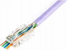 Digitus Průchozí zástrčka RJ45 (8P8C), kat. 5e, nestíněná, AWG 26-24, balení 100 ks