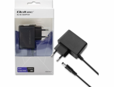 Qoltec 9W zásuvný zdroj | 9V | 1A | 5,5*2,1