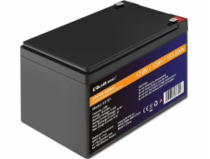 Qoltec LiFePO4 Lithium Iron Phosphate Baterie | 12,8V | 12Ah | 153,6 Wh | BMS