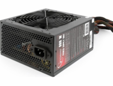 Gembird Zdroj ATX 80+Bronze 600W aktivní PFC, 12cm ventilátor