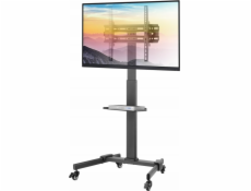 Techly Mobilní TV stojan 32-55 palců, 35 kg, AV police