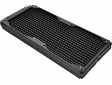 Thermaltake Vodní chlazení – tenký chladič Pacific R360S (360 mm, 4x G 1/4 ) – černý