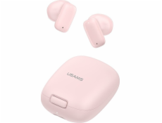 USAMS Růžová sluchátka řady Bluetooth 5.3 TWS ID