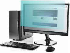 Qoltec 21,5palcový filtr modrého světla | 16:9 | Ochrana očí | Antireflexní | Matný | na monitoru
