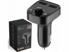 Extralink  FM vysílač do auta s funkcí nabíjení Smart Life 2xUSB-A černý