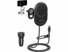 Anker Nabíječka MagGo Qi2 15W černá