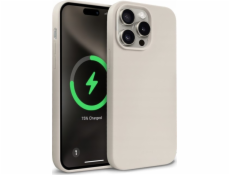 CRONG Magnetické pouzdro Color Cover – iPhone 15 Pro MagSafe Stone Beige