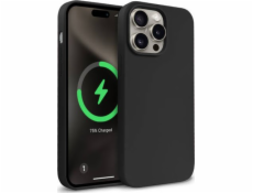 CRONG Magnetické pouzdro Color Cover – iPhone 15 Pro MagSafe Black