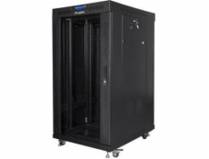 Lanberg Stojací racková skříň 19  22U 600X600mm černý LCD