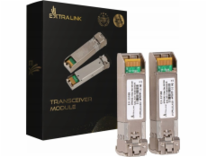 Extralink  Modul SFP28 25G 2-Pak 25 Gbps, LC/UPC Duplex, 1310nm, 10 km, single mode, DOM