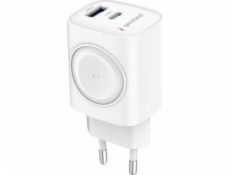 Gembird USB-A USB-C 20W nabíječka PowerDelivery Quick Charge 3.0, bílá