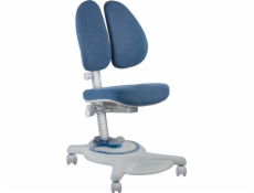 Ergo Office Ergonomická židle pro děti ER-484N nastavitelná opěrka hlavy, nastavitelná výška, max 75kg.
