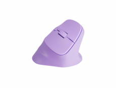 Natec Vertikální bezdrátová myš Crake 2 Pure Lavender