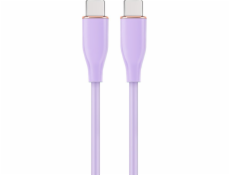 Gembird Kabel USB C(M) na USB C(M) 1,5M fialový