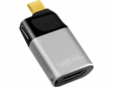 LogiLink Adaptér USB Type-C, na HDMI-A + USB-C, 4K