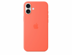 Apple Silikonové pouzdro na iPhone 16 Plus s MagSafe - Tangerine