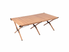 Kempingový stůl Outliner, hnědý, 118 cm x 63 cm x 43 cm