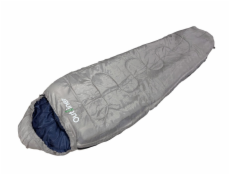 Spací pytel Outliner, modro/šedý, pravý, 220 cm