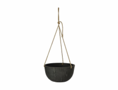 Květináč Domoletti D-12BD25, spw, O 25 cm, šedý