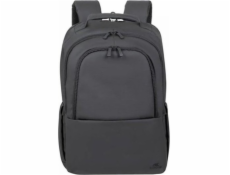 Batoh pro notebook 15.6 Rivacase Eco Tegel 8435, černá, z ekologického, nepromokavého recyklovaného materiálu (RPET)