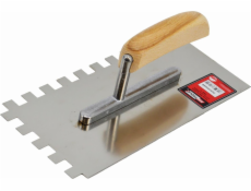 AWTools KOVOVÁ HLADÍČKA 270mm DŘEVĚNÁ RUKOJEŤ NA HLINÍKOVÉ NOZE ZUB 12