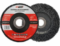 AWTools brusný kotouč čistící rouno 125x22,22mm (AW56201)