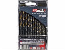 AWTools vrtačka DRILL METAL HSS M2 SET. 13KS/2- 8MM/ PREMIUM AW42002 AWTOOLS