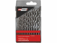 AWTools HSS válcový vrták 2 4,5 4 5,5 5 3 2,5 3,5 6mm sada (AW41202)