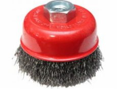 AWTools kelímkový kartáč 65mm M14 uhlíkový drát (AW55102)