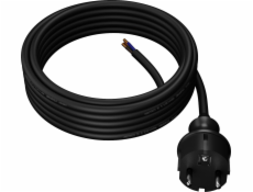 AWTools KABEL SE ZÁSTRČKOU 1,5m 3x1,0 ČERNÝ H05VV-F