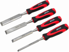 AWTools SADA DLÁTEK S PLASTOVÝMI RUKAMI 4 KUSY 6/12/18/24 MM