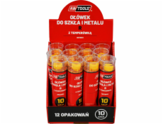 AWTools TUŽKA NA SKLO A KOV R ŽLUTÁ 10 KUSŮ AW29602