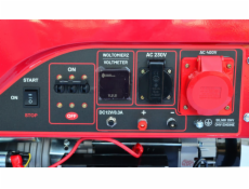 AWTools BENZÍNOVÝ GENERÁTOR 5,0kW 230/400V BLACK LINE