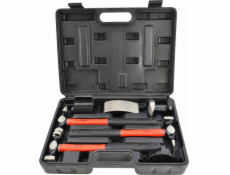AWTools SADA PLECHOVÝCH KLADIV 7ks. / KUFŘ BLACK LINE