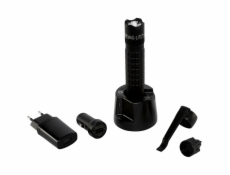 Maglite Mag-Tac Rechargeable crowned bezel schwarz