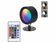 Solight LED nabíjecí RGB světlo, dálkový ovladač, Li-Ion, USB-C