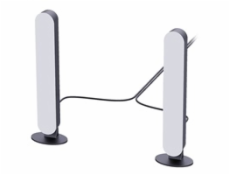Solight LED RGB osvětlení Gaming, dálkový ovladač, zvukový senzor, USB