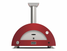 Alfa Forni Moderno 2 Pizze Hybrid-Pizzaofen Antique Red