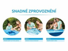 Intex bazén Florida 2,44x0,51 m, bez příslušenství