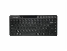 A4tech FStyler FBK26C AS, bezdrátová Dual mode Bluetooth+2,4G klávesnice, CZ, černá