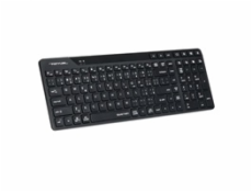 A4tech FStyler FBK27C AS, bezdrátová Dual mode Bluetooth+2,4G klávesnice, CZ, černá