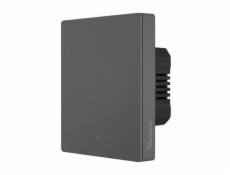 Chytrý WiFi nástěnný spínač SONOFF M5-1C-80 (1kanálový, pro rám, grafitový)