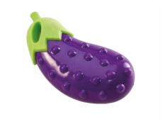 ARQUIVET Eggplant  with squeaker - Hračka pro psy - 14cm